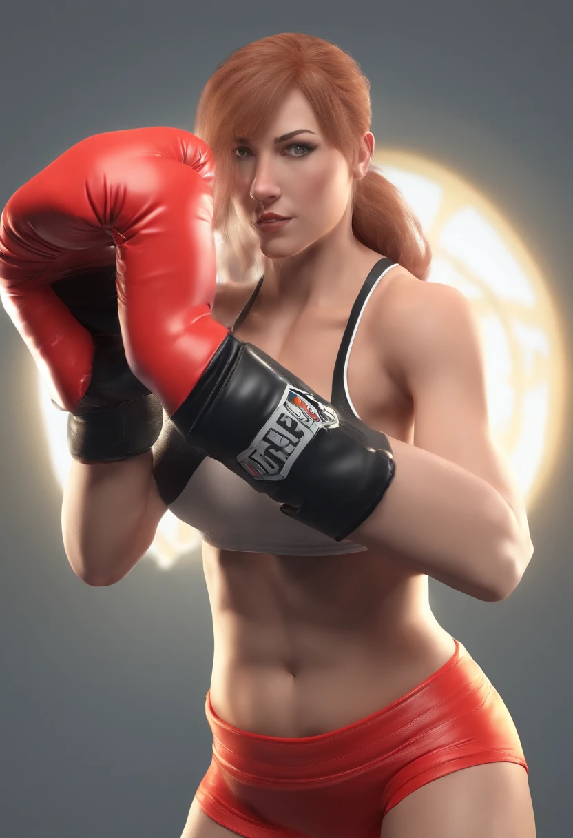 a woman in a fighting stance,milena from mortal kombat,full body shot,extremely detailed face and anatomy,4k, high quality, ultra-detailed,photorealistic,dramatic lighting,cinematic composition,dynamic pose,vivid colors,fantasy character,video game art, roupa cor pink, topless