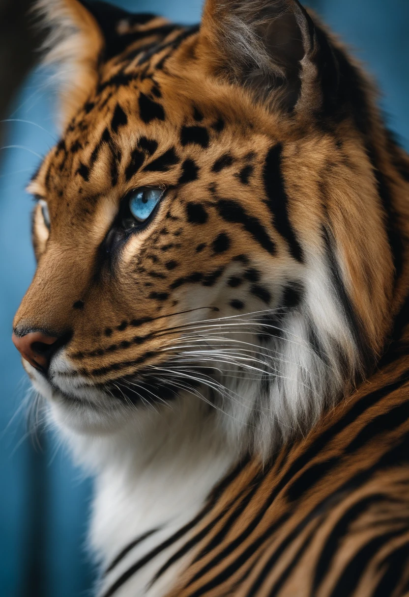 ANIMAL GATA NA COR BRANCA,ESTATURA MEDIANA COM OLHO AZUL