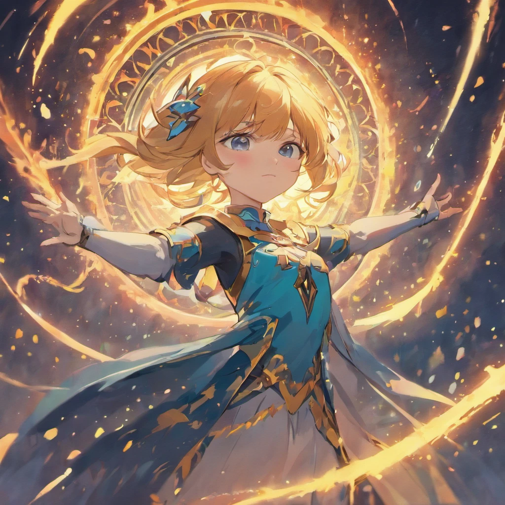 Illustration of mage armor magic force field