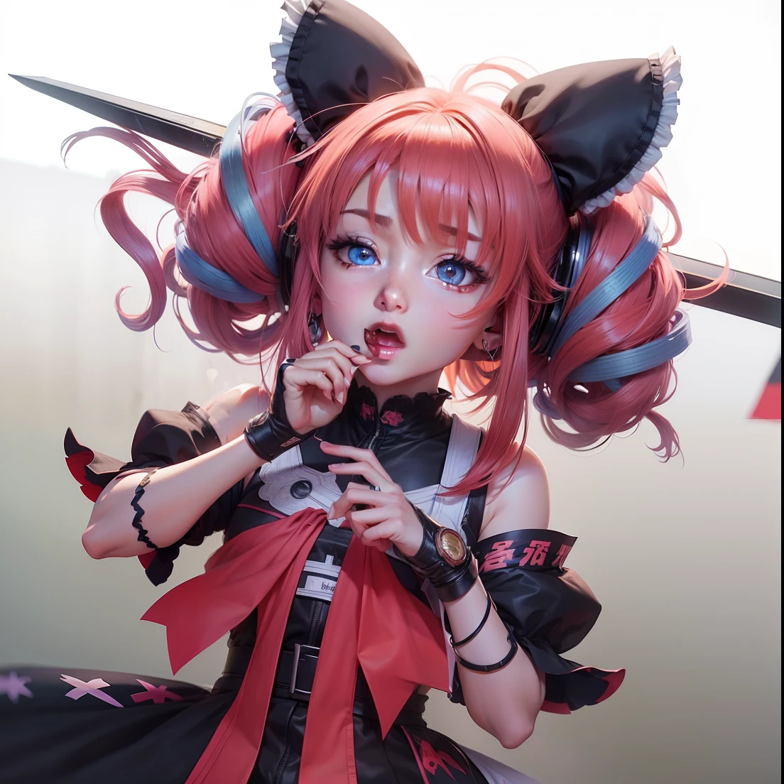 Hyper realistic anime, hd 4k