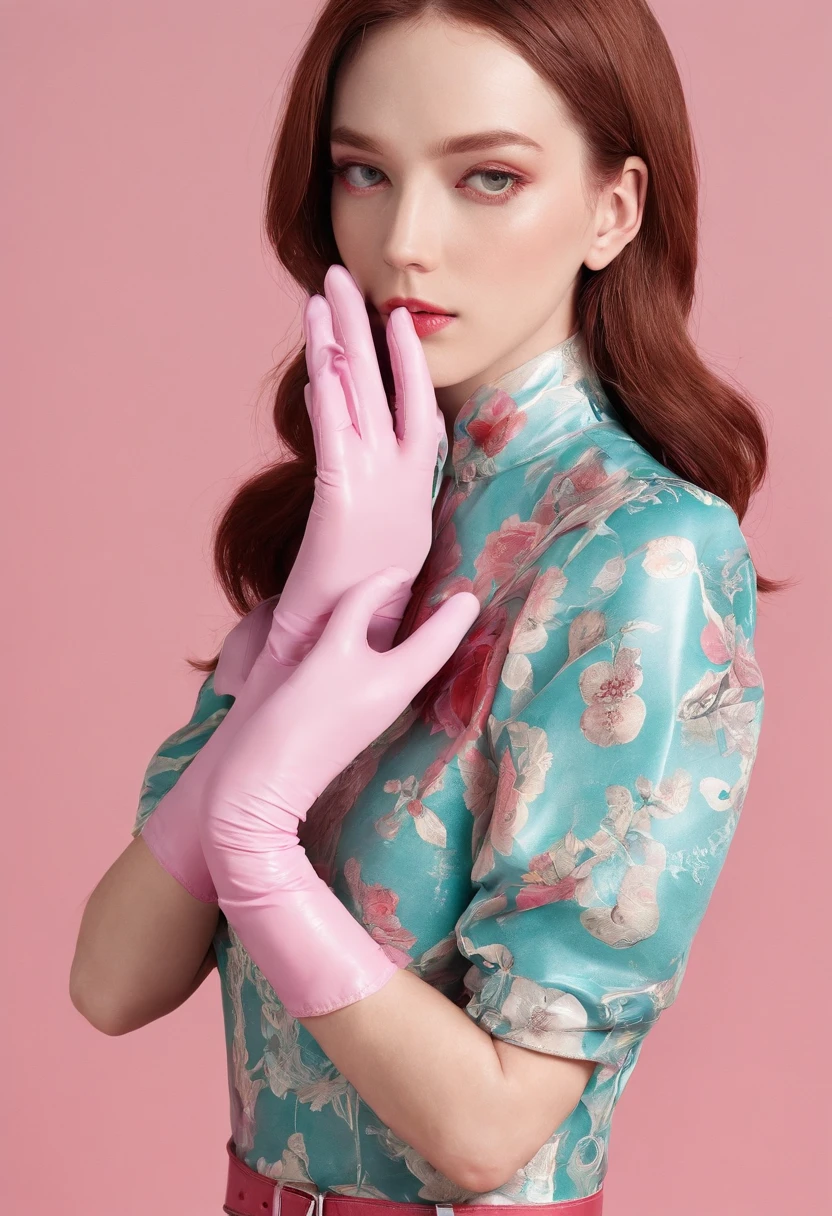 rubber glove、Pink rubber gloves、Cooking gloves、Women's Toilet、Gripping the、Women's gloves