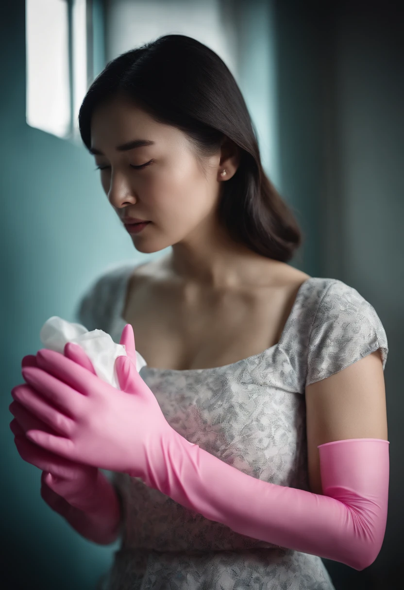 rubber glove、Pink rubber gloves、Cooking gloves、Women's gloves、Women's Toilet