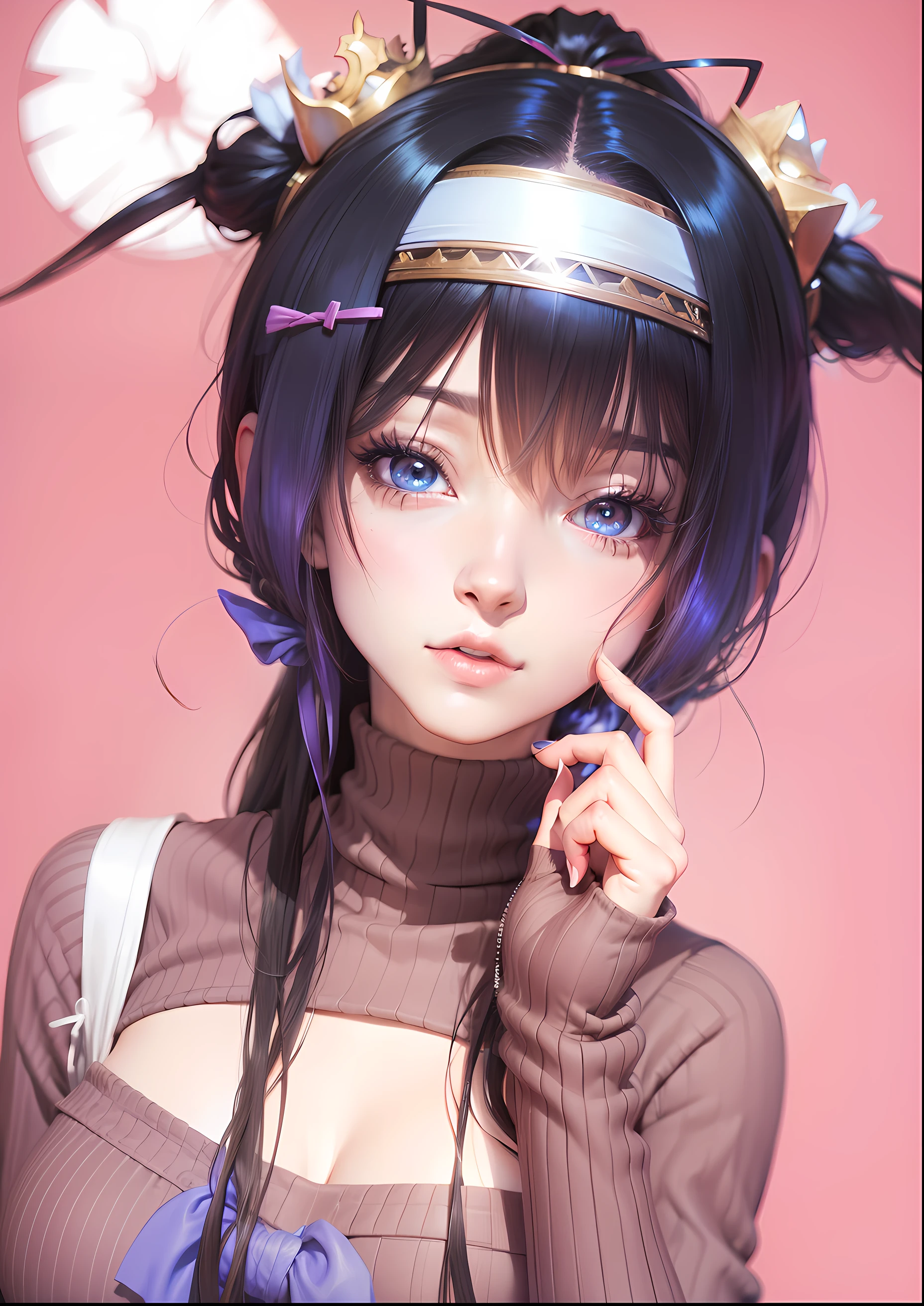 Realistic anime, detail hd