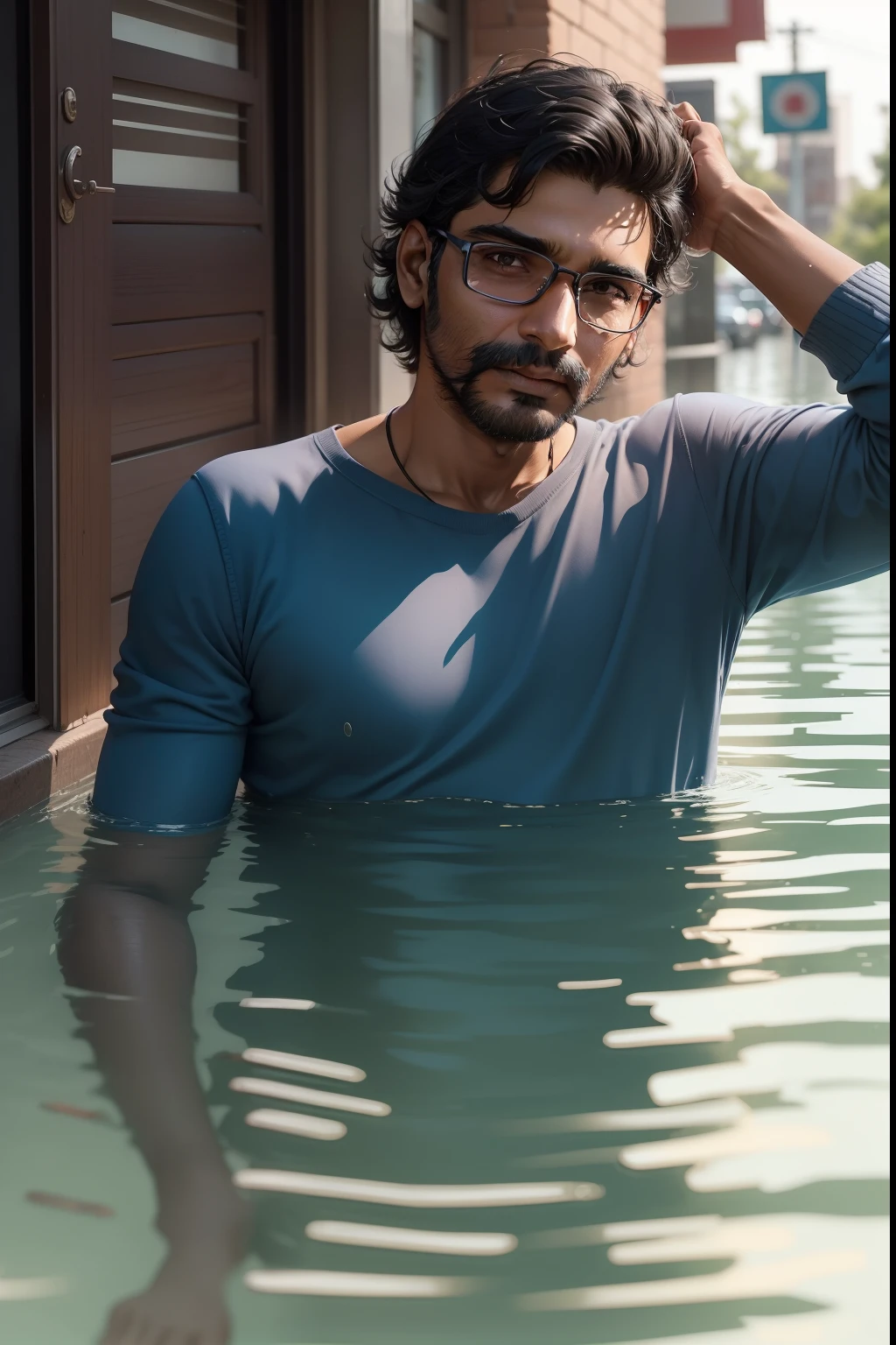 a indian man surviving in canada drowning economy with high cost of living and affordability