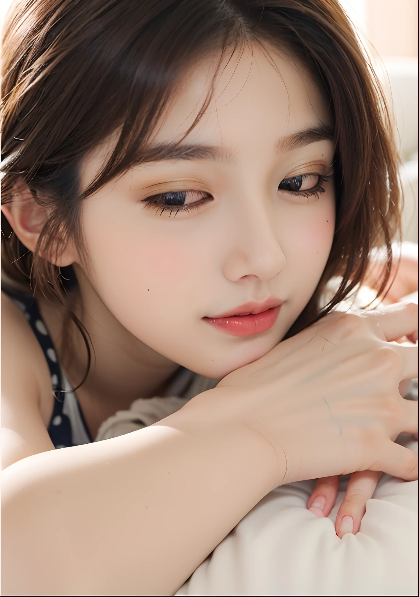 closing eye