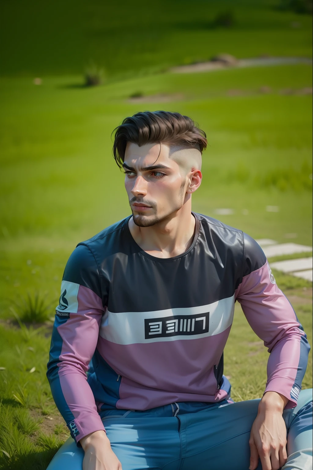 Pink suit
