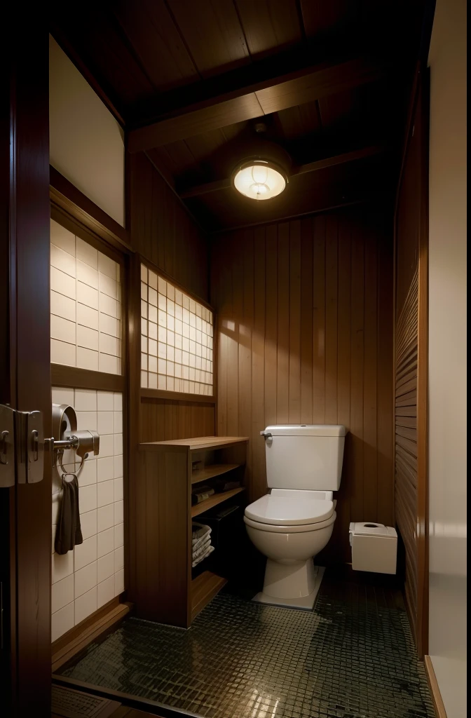 Japanese modern toilet