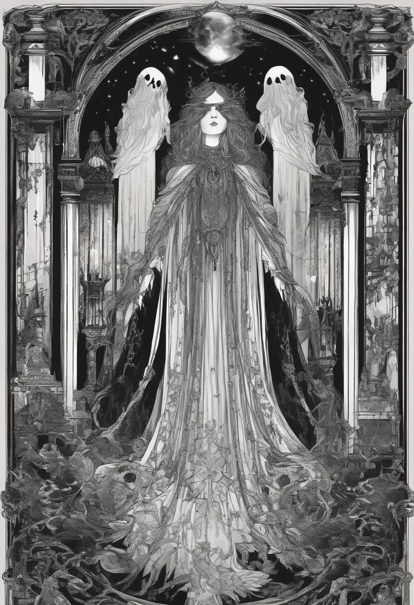 high qulity，High picture quality，Terrifying ghosts suspended in the air
