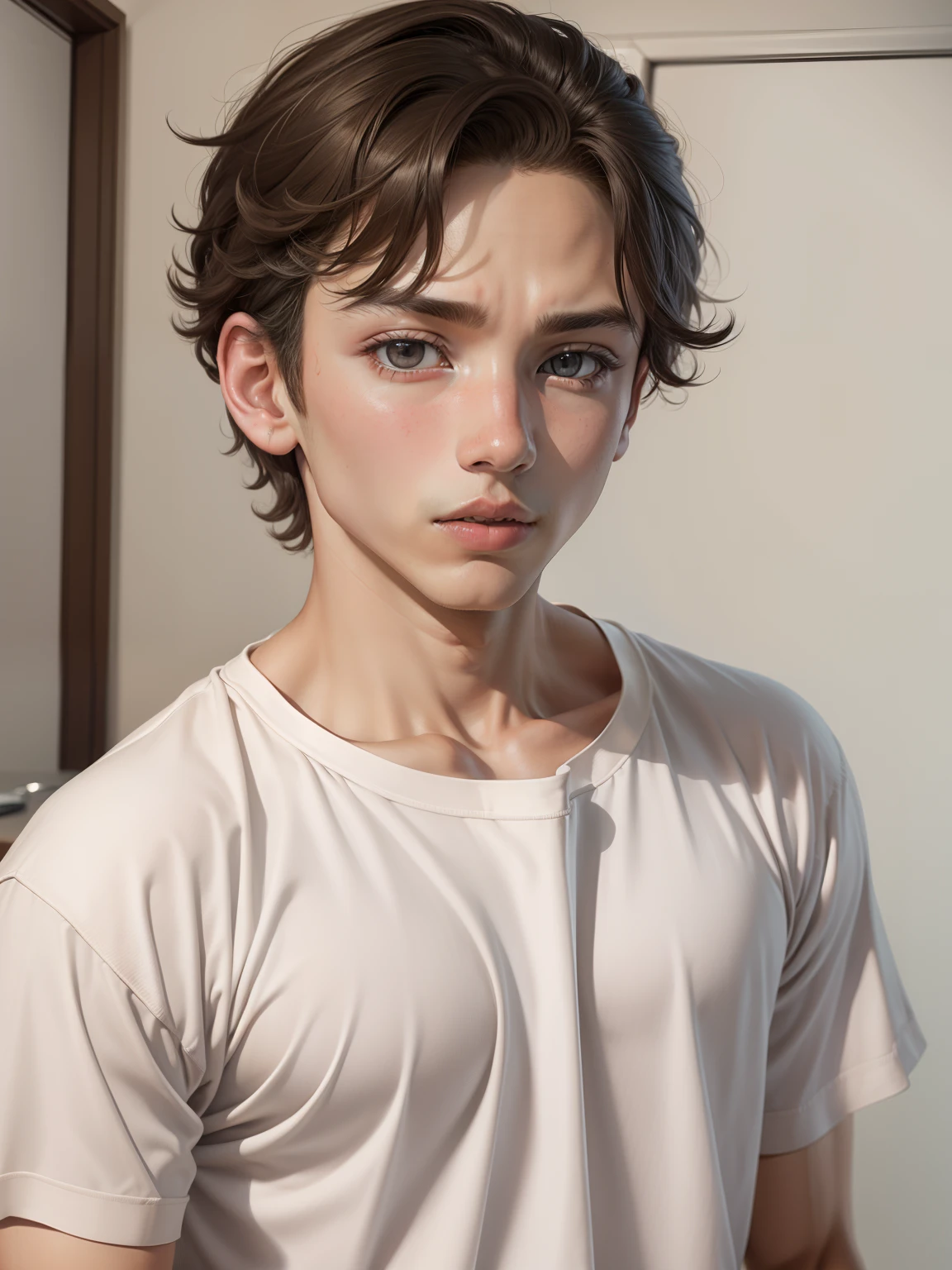 realistic boy real original traits --auto