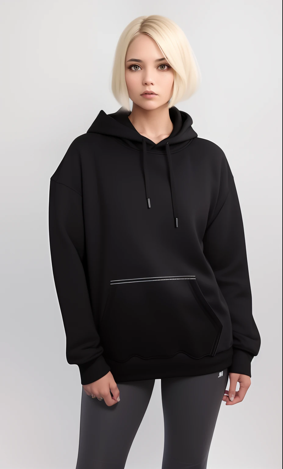 Woman in black sweatshirt posing for a picture, in a black hoodie, Black Techie Hoodie, in a black hoodie, black hoodie, Wearing a black hoodie, photograph of a techwear woman, Walk Mihi Crassus Tibi, In an oversized sweatshirt, 2 Techwear Women, Female researcher with a hood, wearing a hoodie, Oversized hoodie