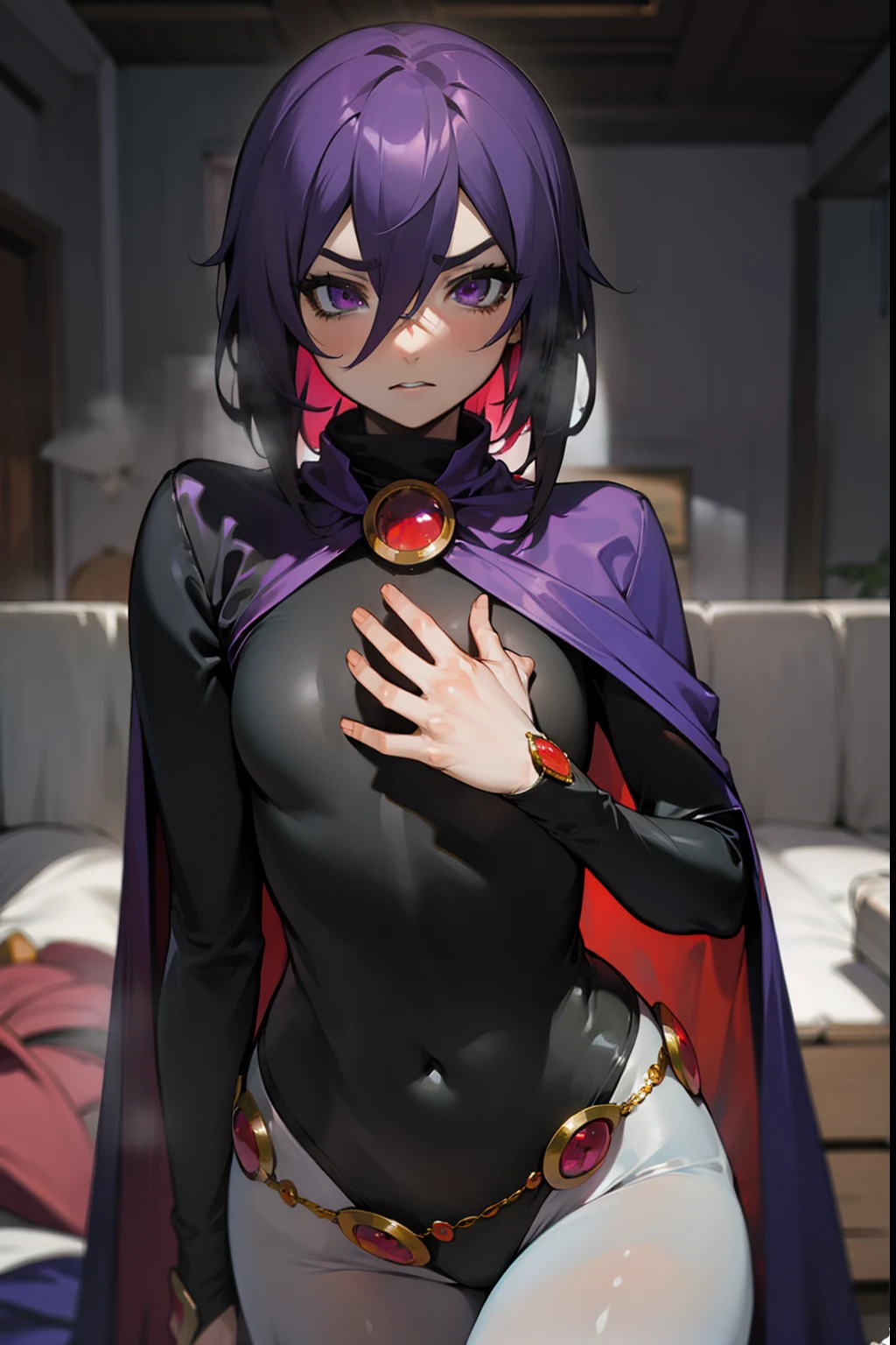 (eso) ,Cuervo, esota sola en un club nocturno, rodeado de figuras borrosas. The mood that serious, with a touch of solitude transmitted through his expression. Tus ojos de esotan fijos en el esopector, drawing them into the Esocena.NSFW,Hentai