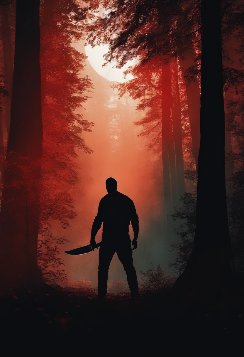 "Imagine Jason's sinister silhouette emerging from the shadows of the forest, Holding his iconic bloodied machete, ready to attack your next victim.”