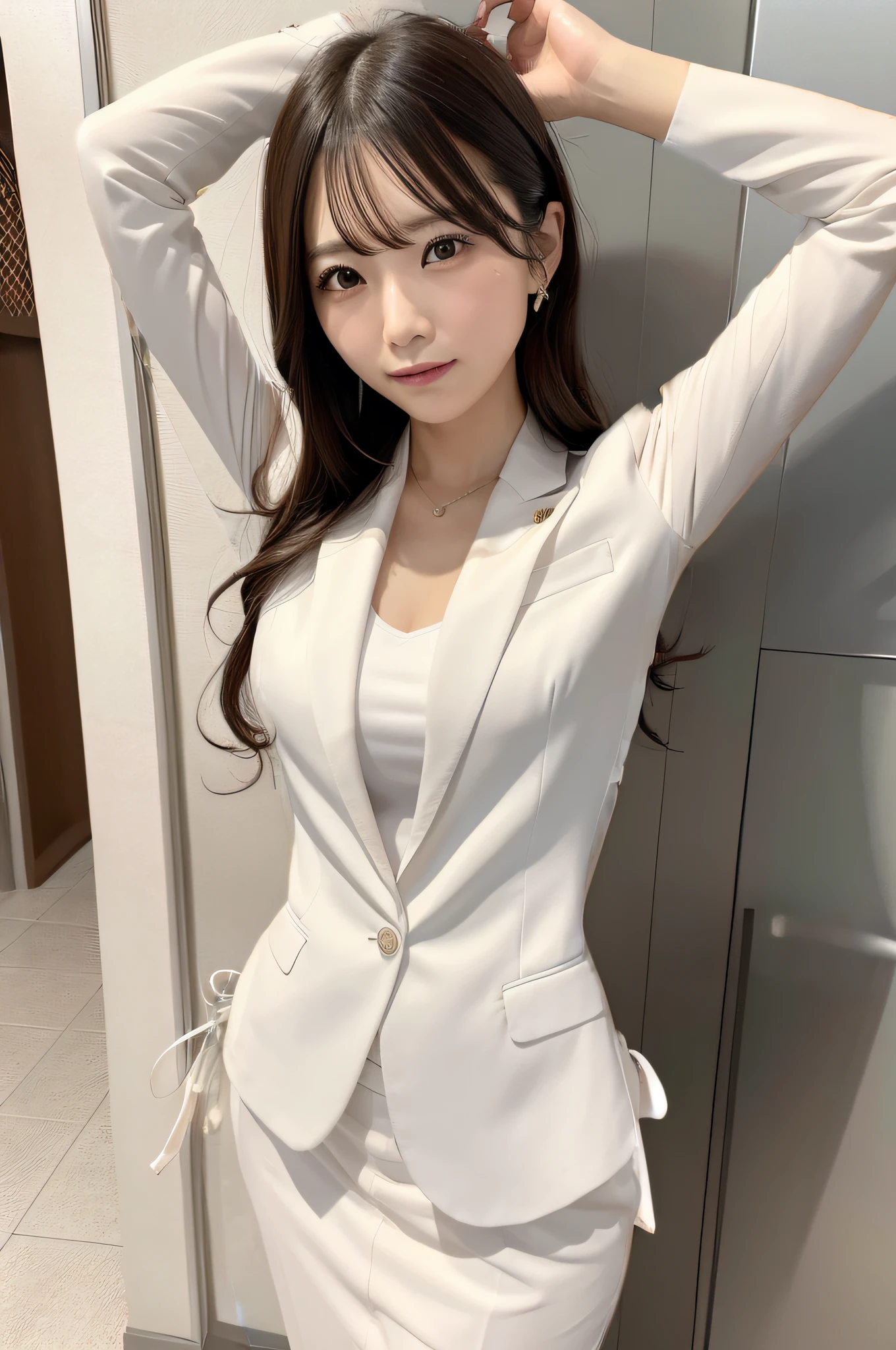 Female Salaryman Female Professionals Wearing a suit