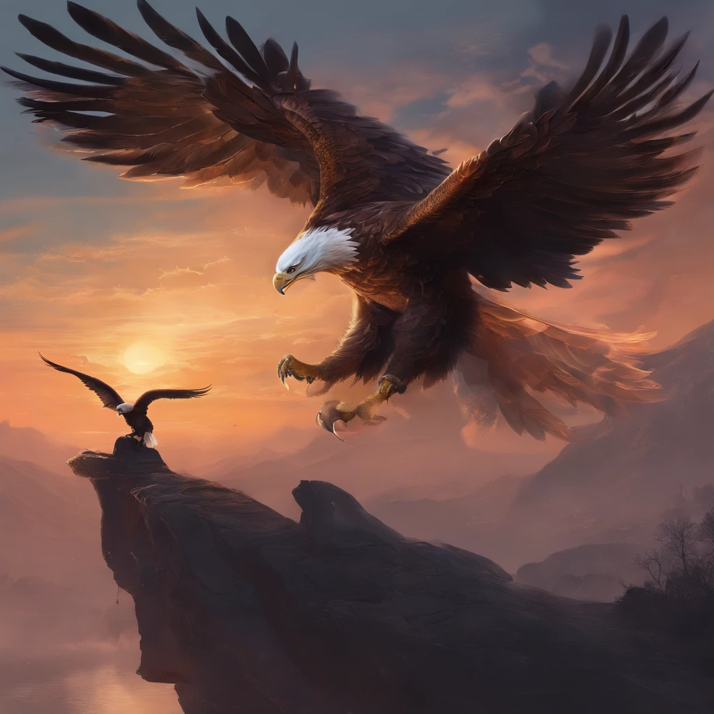 Close-up of a woman flying through the air with her wings,Human face,The body of an eagle, harpy, Hands and legs are like the grip of an eagle, raven winged female vampire, (Ugly 1.5)Eagle body(Succubus:1.2),Gothic horror,(The upper body is a woman, The lower body is an eagle:1.5),A turtle(Human-faced eagle:1.5)Strange bird standing in the night sky,There are clouds and the moon,Fantastical,4K,best qualtiy,primitive, the night,((Ultra-detailed and high-precision details)),(The picture is clear and sharp)