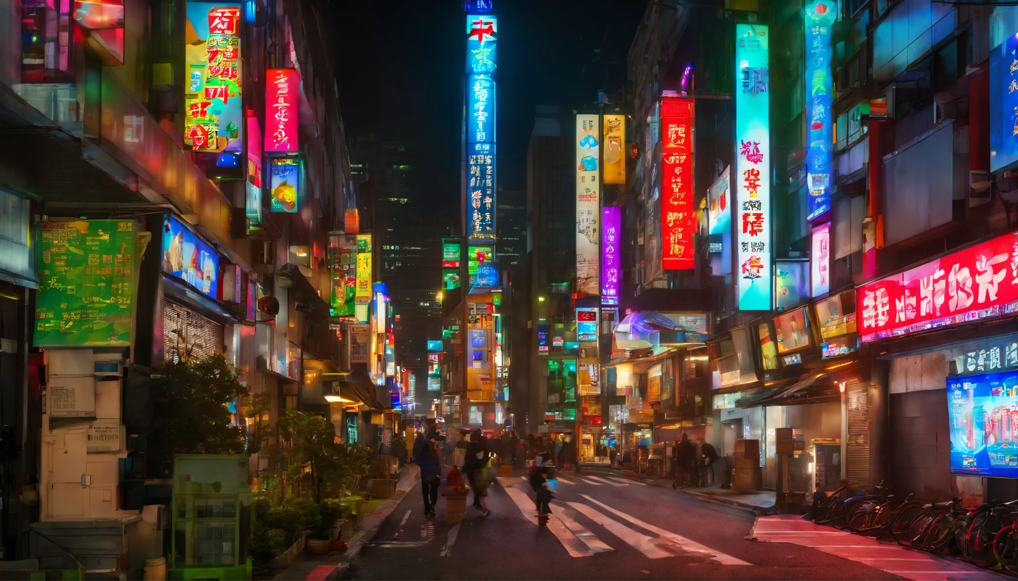 RAW photo, ultra high res,(photorealistic:1.4), high detail, Realism, Fujicolor, image fill, viewfinder, 8k, super detail, UHD, retina, masterpiece, high details, high quality, award winning, best quality, 16K, (Never split:2.0)、 30 years later、Shinjuku Kabukicho Ichiban-gai was devastated by nuclear war。The scenery seen from the Yasukuni Street side、The remains of an abandoned skyscraper spread、Charred buildings collapse、The alleys are littered with junk and rubble。The once bustling cityscape has no shadow or shape。
On the ruined streets、Overgrown with vegetation、Wild flora and fauna are inhabited。Billboards and advertisements in the former downtown area are exposed to the elements.、Most faded、It is in such a state that it cannot be read。Sunlight reflects off building debris、Create shading、Emphasizes the desolate atmosphere。
a person々disappeared、Shinjuku Kabukicho Ichibangai, where silence reigns、Contrasting with its former glory、It was a melancholy landscape.。The effects of nuclear war are serious.、The situation was such that it was difficult to rebuild.。