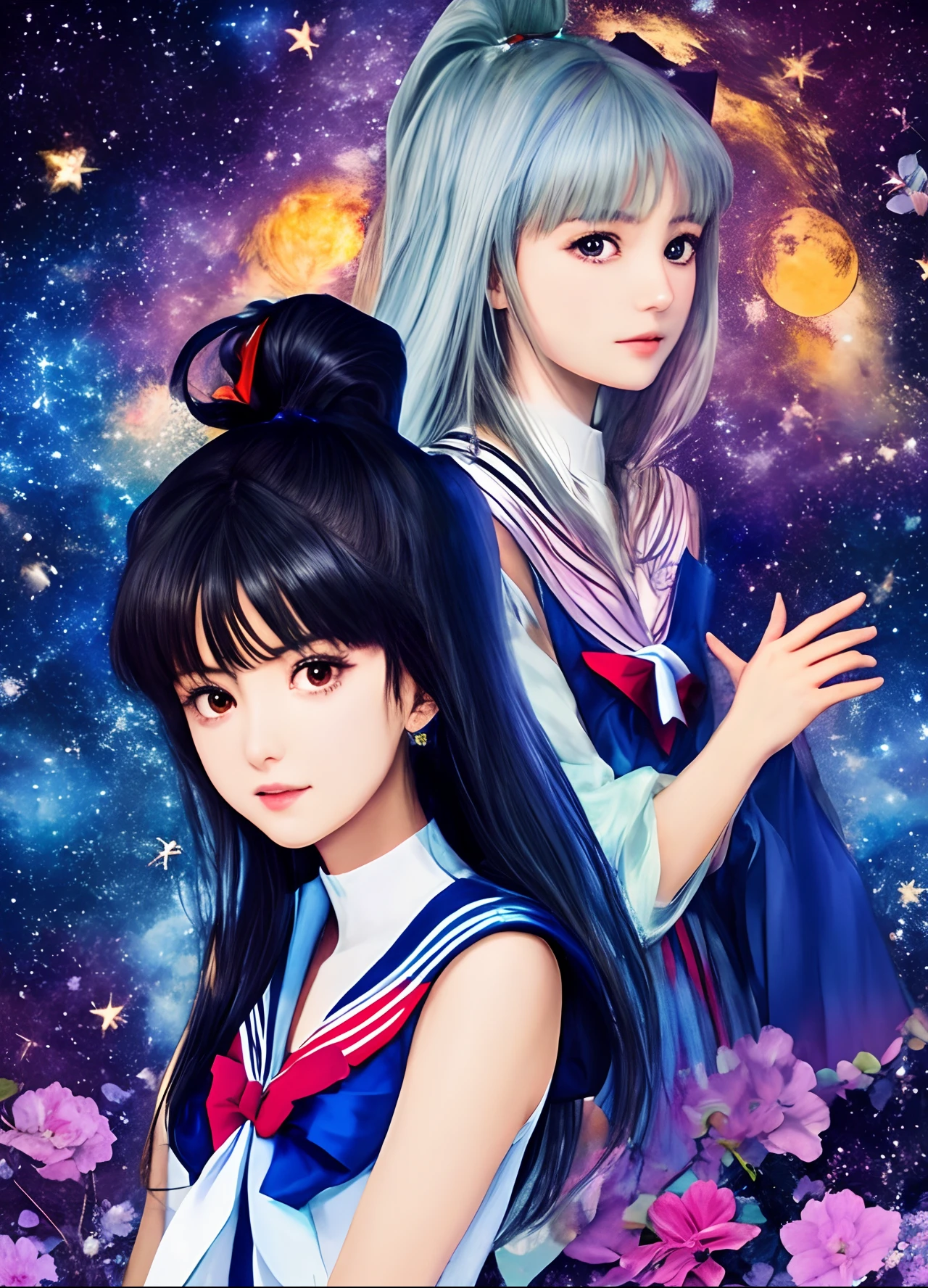 Sailor Moon posing for photo,japanes,Nogizaka46,日向坂46,Sakurazaka46