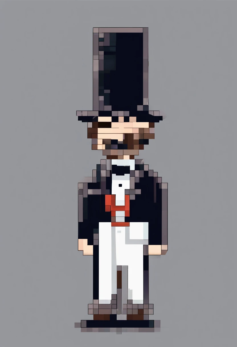 Boy with a top hat