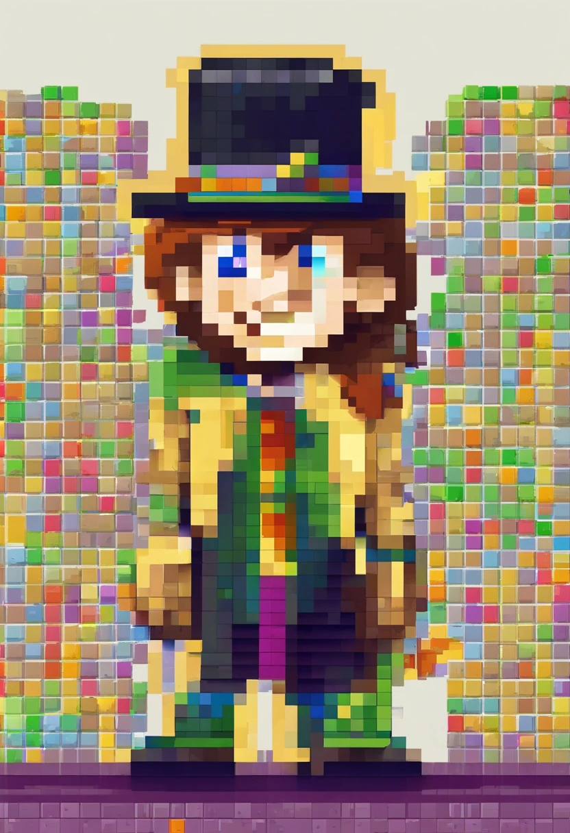 Boy with a top hat