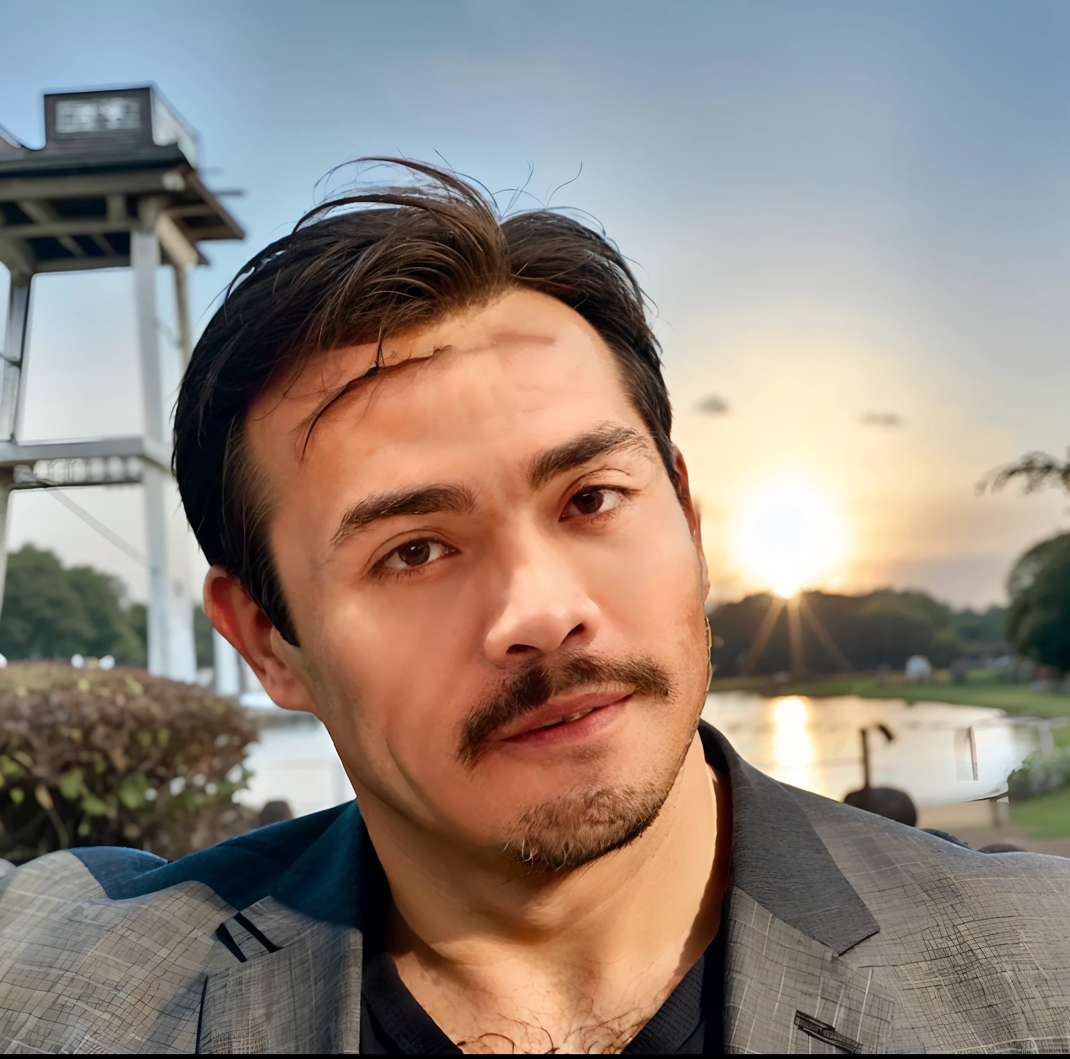 Middle-aged male, 50 years old,man,Height 195,Asian people,Sit on a metal throne,God's Perspective,The eyes are about to face each other.,Chinese Man,musculature,Raise one foot.,Wearing a black and white striped suit.,Black and white striped trousers,yellow tie,Wear a long yellow coat.,Long jacket,Black Socks,Brown oxford shoes,rope,Wild and ferocious.,Club background,Horse in hand
information