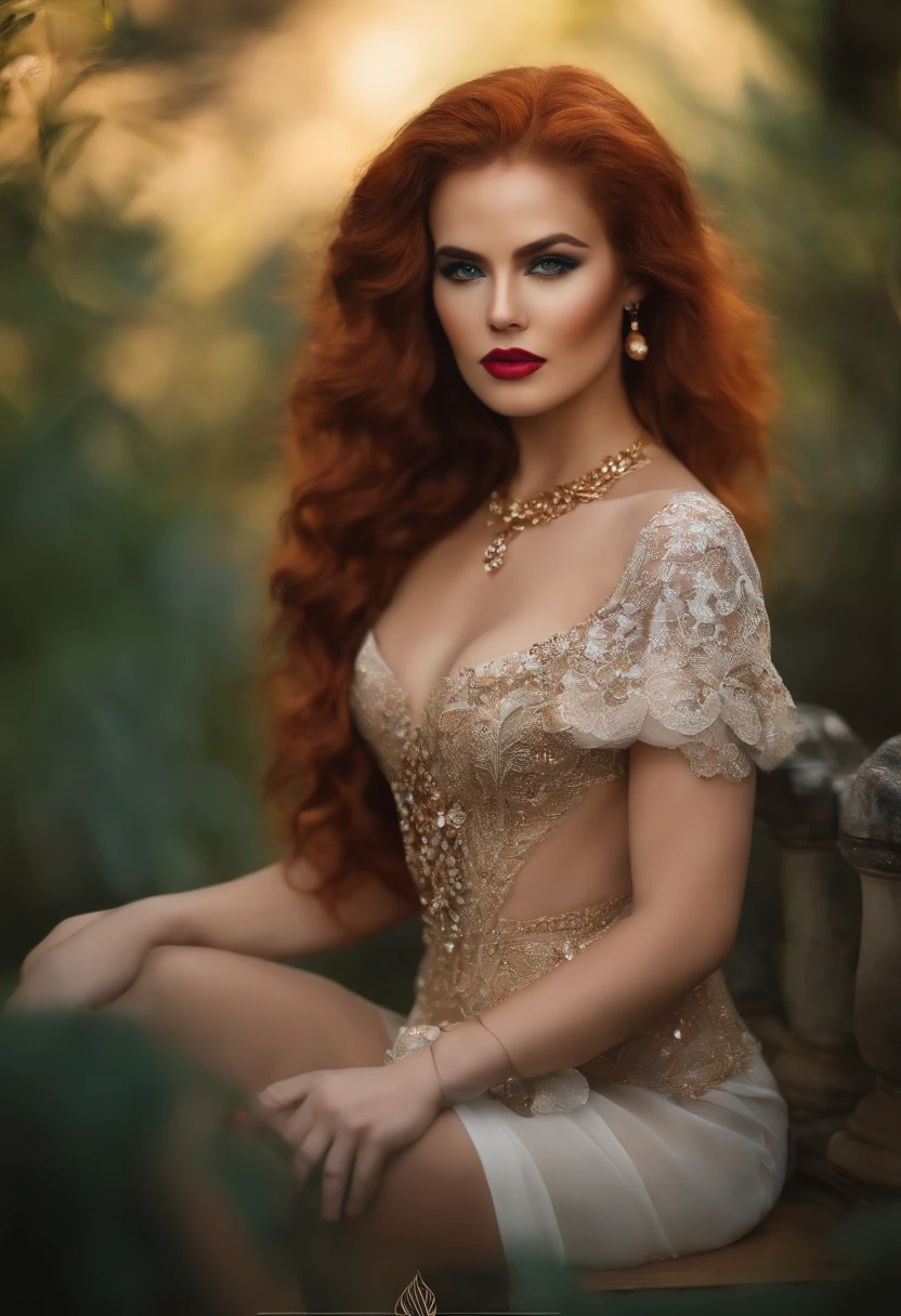 mulher ruiva nua