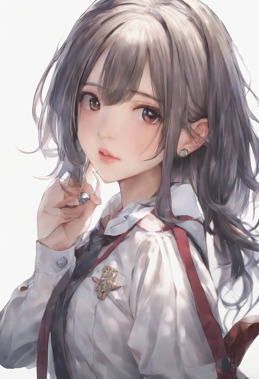 live-action,Short school uniform,a beauty girl,boxer shorts,Highest Quality