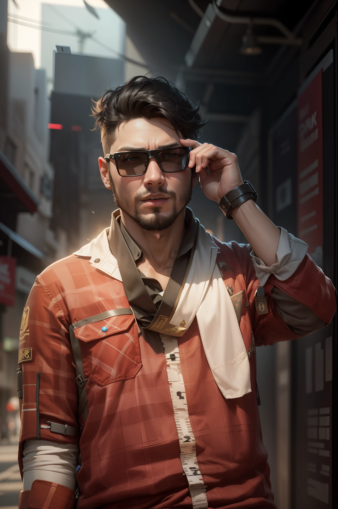 Change background gaming smart boy realistic 3d luck mask