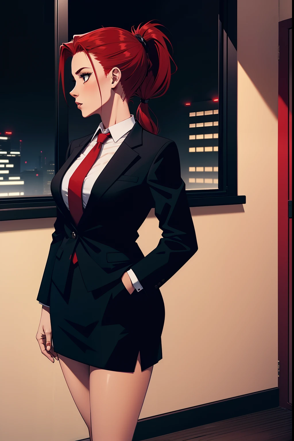(of the highest quality:1.2, Muy detallado, Latest, vibrante, ultra high resolution, alto contraste, Obra maestra:1.2, of the highest quality, mejor estetica), Beautiful mechanical woman, sexy, ropa de trabajo, mono, Best body line, hermosos ojos detallados, Una sonrisa profesional y segura, rasgos faciales detallados, peinado elegante, Electric tools, maquina detallada, El contenido del trabajo escrito en la pared., Un escritorio limpio y ordenado, precision work, Adorable,