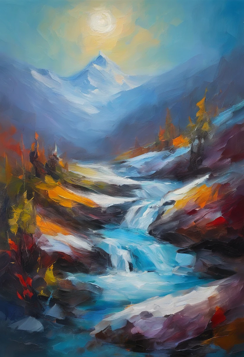 glacier，themoon