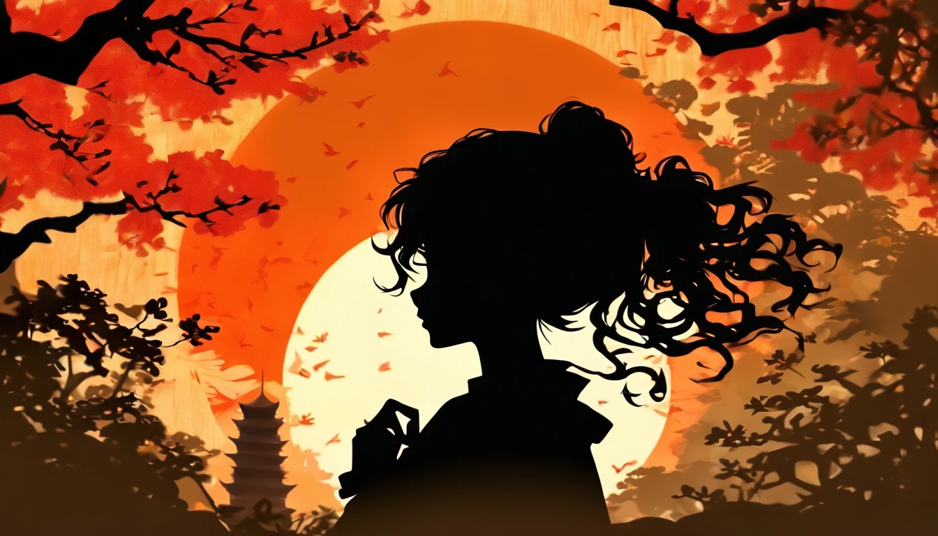 (Silhouette Art,cutouts:1.6)
(((Paper cutting art,A world where only black exists:1.3)

(Cowboy Shot),1 girl,Solo,
(Kimono Girl,profile:1.2),white, Clear and beautiful face,

BREAK
(Lots of kanji)
Textured glass background,