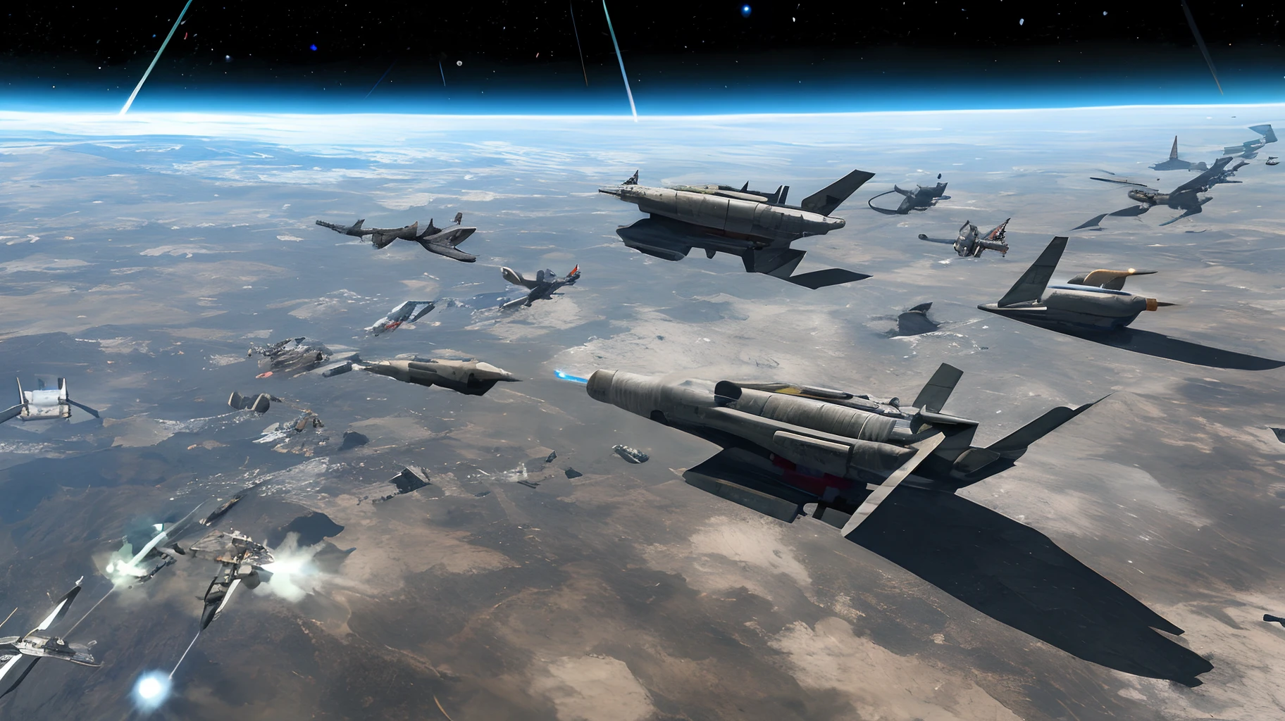 Real intergalactic war