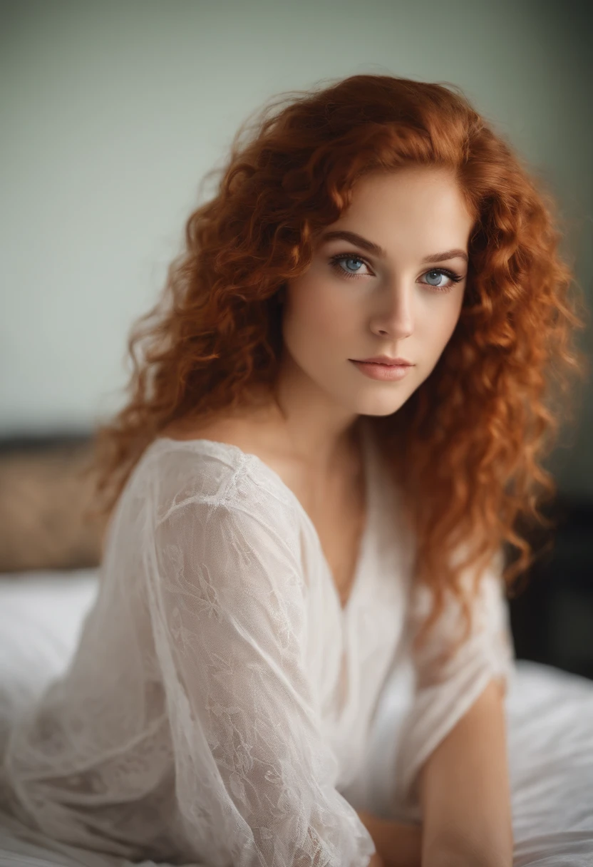 hot Ginger Teen, lockige haare, Teen, rotschopf, Teen, rothaarig, geiler blick, Tongue outside, Sweet Eyes, liebliches Gesicht, Teen, porn, tight panties, sitze auf dem Bett, auf dem Bett sitz ein Teen Ginger mit geilem blick und sie hat nichts an, Tongue hangs out of the mouth, She shims, sie hat die zunge aus dem mund gestreckt