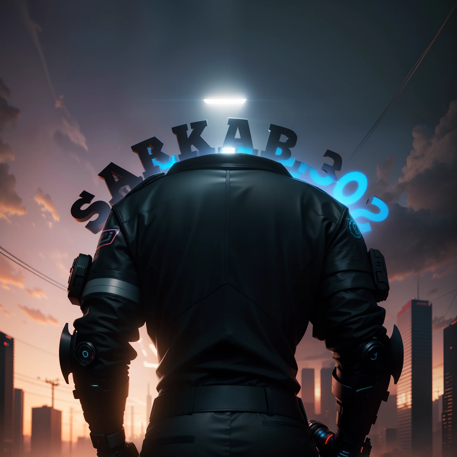 Background change gamer boy cyber punk realistic 8k ultra hd professional photo graphy shining