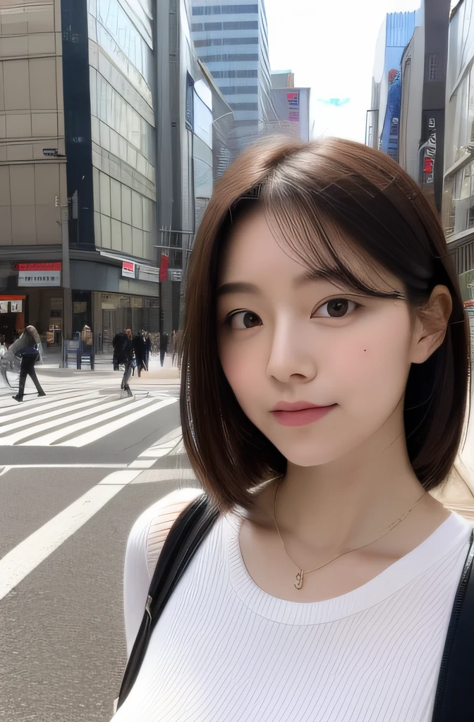 (corpo altamente detalhado, rosto altamente detalhado, melhor qualidade: 1.2), uma mulher, olhar para o espectador, (jaqueta, (fundo tokyo anoite: 1.4)Photo Studio, cabelo amarrado,colar, beijinho,corpo inteiro,sol,cabelo detalhado,olhos detalhado,pele detalhada, Buchecha rosa, detalhes,na rua,luz do dia,cabelo flutuante,corpo inteiro, sweatshirt and pants,solo,feliz, andando, bonnet,neve,frio, Buildings,