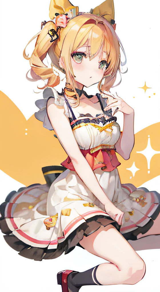 1 girl, Yamabuki Saaya from anime called bang dream