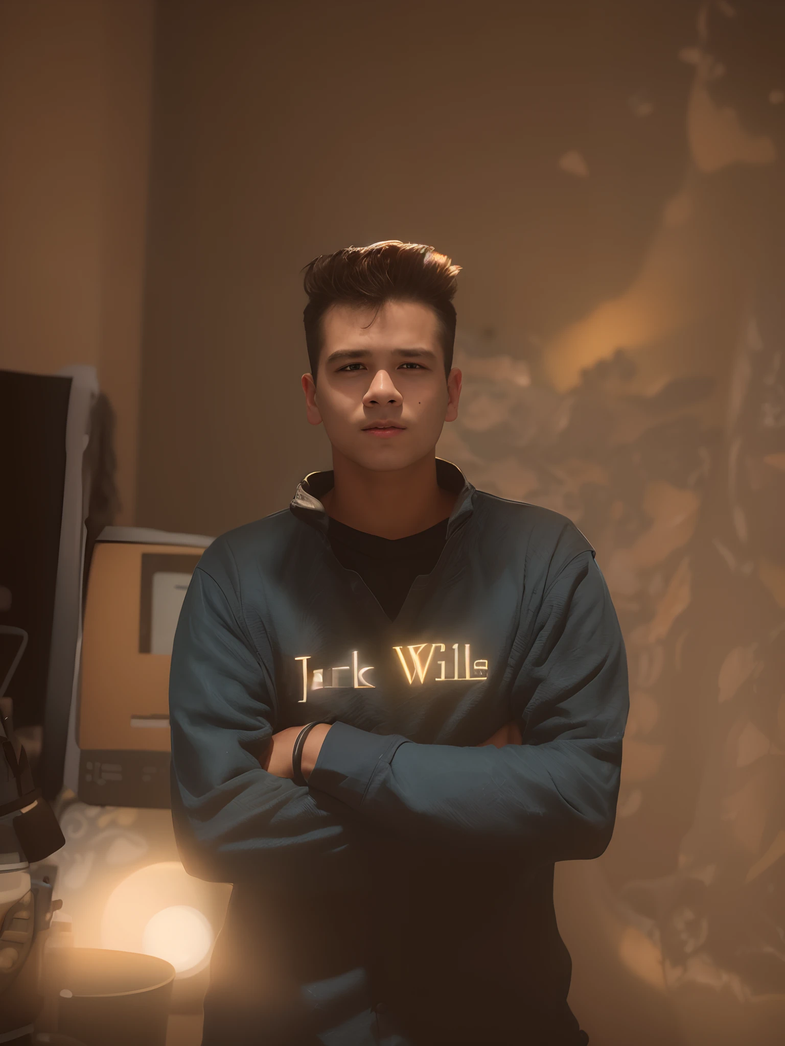((1boy,shorthair)),((studiolight))((studioportrait)),emotionalface,facefront,blackbackground,((lightandshadow:1.2)),Twilightlight,((Largebacklight)),(masterpiece:1,2),bestquality,masterpiece,highres,original,perfectlighting,(extremelydetailedCG:1.2),
