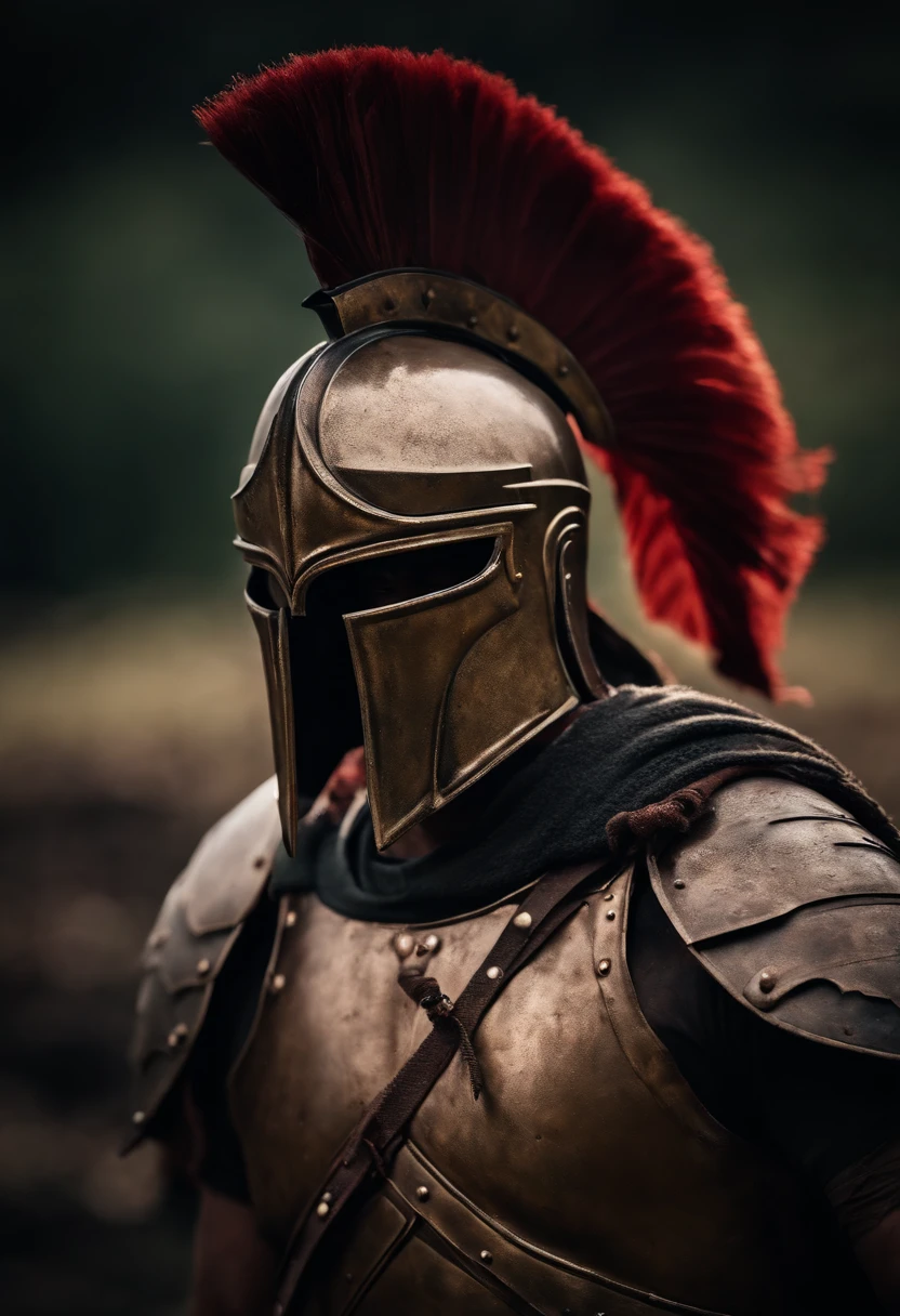Spartan warrior, Die on the battlefield , bloody armor, epicd, 8K