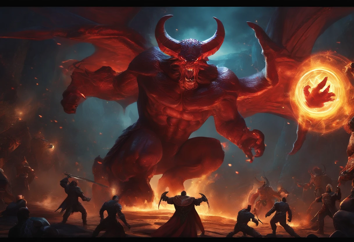 El Diablo fighting surtur