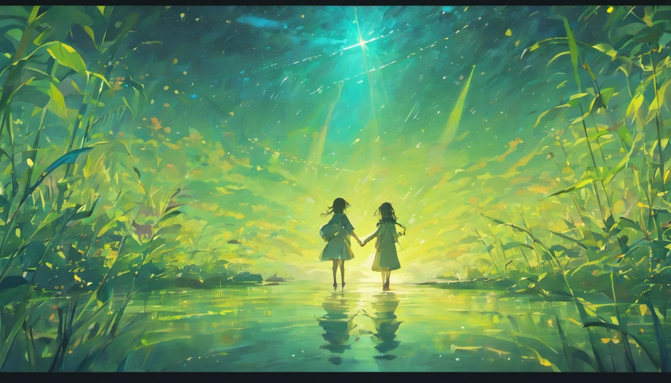 komono,Reeds,River side,galactic,starrysky