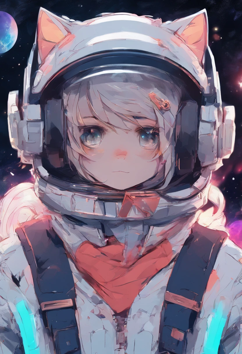 Perfect centering, Cute cat, Wear a student team jacket, Wearing sunglasses, Wearing headphones, cheerfulness, Standing position, Abstract beauty, Centered, Looking at the camera, Facing the camera, nearing perfection, Dynamic, Highly detailed, smooth, Sharp focus, 8K, high definition resolution, illustration, Art by Carne Griffiths and Wadim Kashin, White background