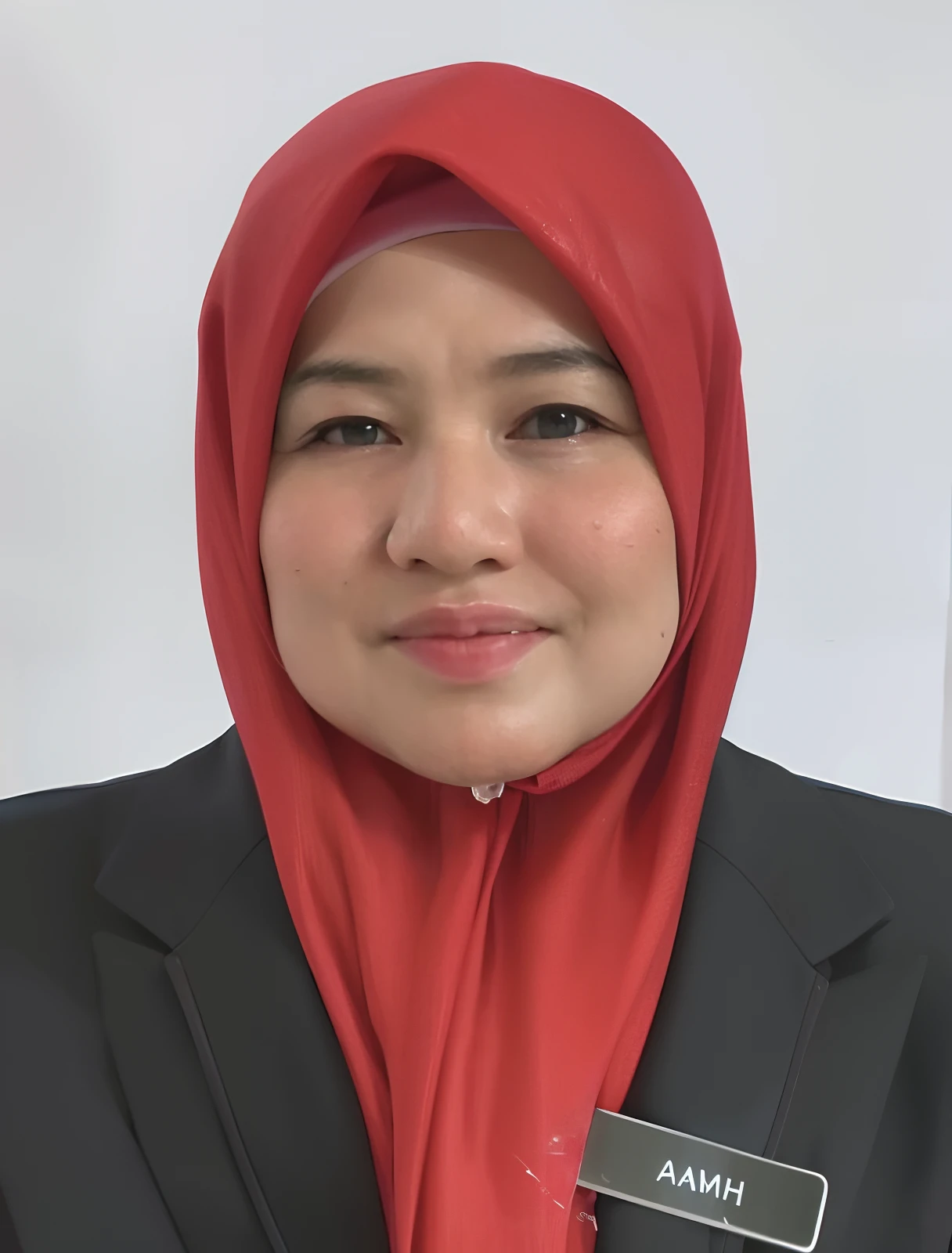 arafed woman in a white shirt and a brown hijab, full protrait, protrait, hijab, faridah malik, potrait, h. kyoht luterman, portait photo profile picture, hannah yata, old picture, color portrait, passport photo, hana alisa omer, full device, student, picture portrait, inspired by Naza