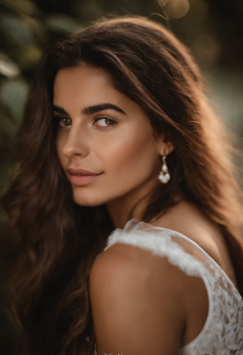 Um retrato de uma jovem mulher de 20 anos revela a beleza e vitalidade da juventude. Here is a description of that portrait:
The young woman's face is soft and radiant, refletindo a frescura da juventude. Your skin is flawless, com um tom suave e uniforme, illuminated by the soft light that highlights his features. There are no visible traces of worry or aging, apenas a promessa de um futuro cheio de possibilidades.
Seus olhos, de um brilho intenso, have a spark of curiosity and determination. The irises, talvez de uma cor hipnotizante, capture the attention of those who observe it, revealing depth and emotion in your gaze.
Os cabelos da jovem caem em ondas suaves e naturais, moldando delicadamente seu rosto. The color of your hair may vary according to your preference or heritage, mas, de qualquer forma, They are healthy and bright.
The expression on his face is a mixture of confidence and innocence. Seu sorriso, alegre e contagiante, ilumina todo o retrato. The rosy cheeks give a touch of youth and vitality, while the lips have a natural tone, inviting communication and laughter.
A jovem mulher pode estar vestida com roupas que refletem sua personalidade e estilo. Sua escolha de moda pode variar, be casual and relaxed, elegante e sofisticada, or something in between, depending on your occasion or personal taste.
Esse retrato de uma mulher de 20 anos captura um momento especial da vida, repleto de promessas e potencial. A juventude e a beleza da protagonista resplandecem, inviting the viewer to appreciate the energy and hope that age brings with it.