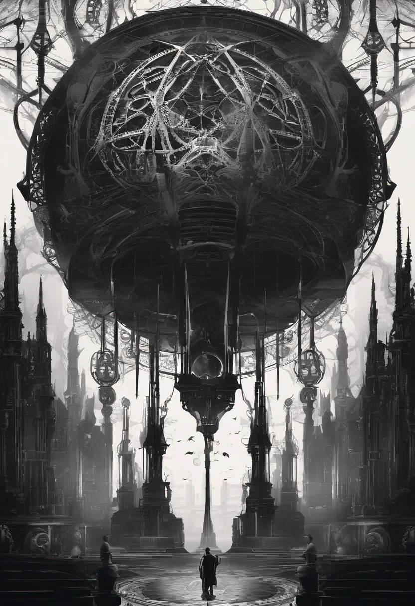 scientific and technological and futuristic technocratic world