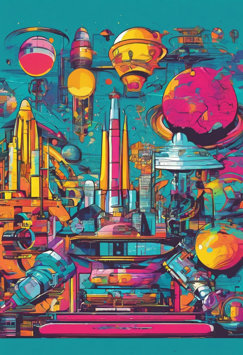 scientific and technological and futuristic technocratic world