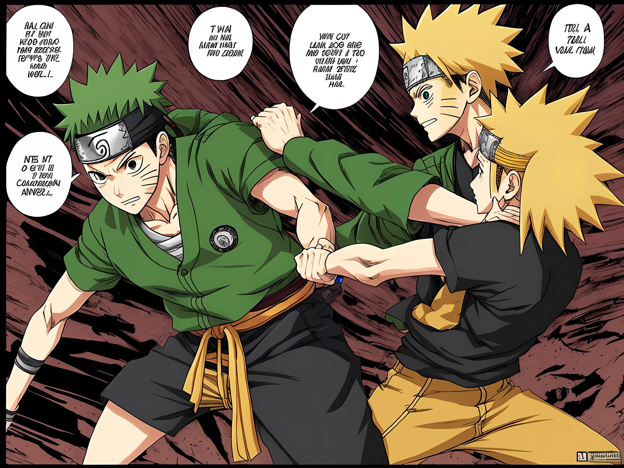 NARUTO LUTANDO CONTRA O ZORO