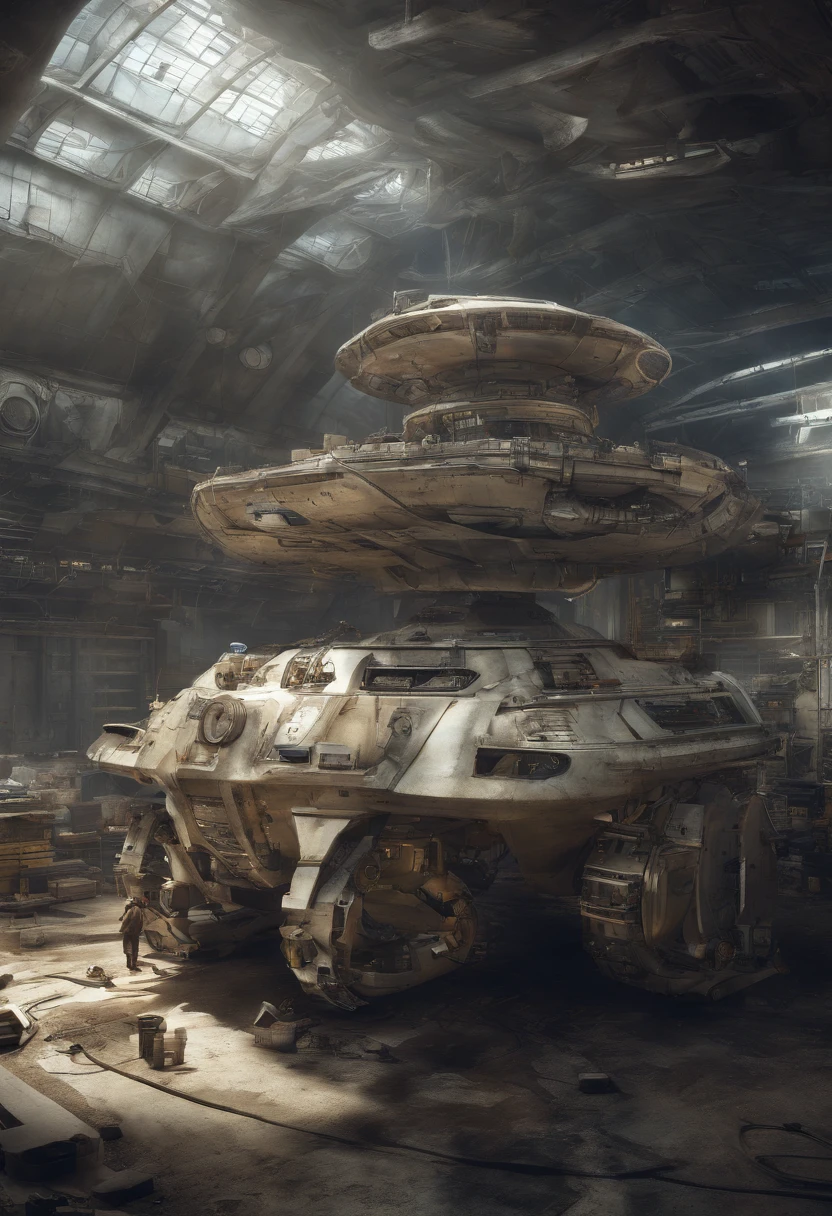 scientific and technological and futuristic technocratic world
