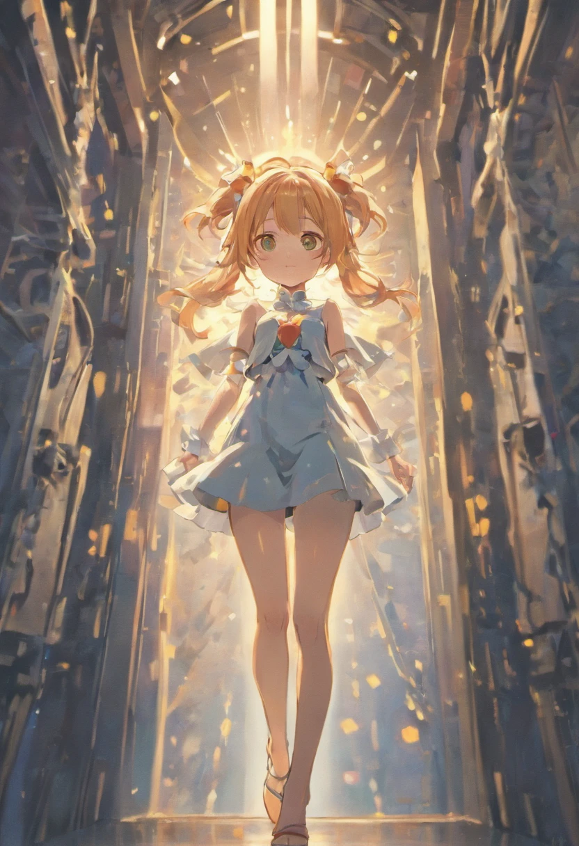 A 16-year-old female hentai character. She has long hair and is wearing underwear, flowing underwear that accentuates her sexy pose. The full body concept showcases her clear outfit design. This woman's full body art is a great example of detailed body design for any hentai-styled character.
