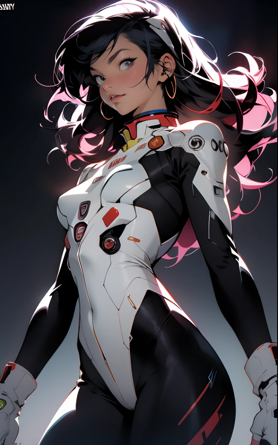 (((Adult Woman))), ((Best Quality)), ((masutepiece)), (Detailed: 1.4), (Absurd), 35-year-old adult woman with Simon Bisley-style micro thong, Genesis evangelion neon style clothing, 2-piece clothing, Long Black Hair, arm tatoo, cybernetic hands, pastel, Centered, scale to fit the dimensions, nffsw (High dynamic range),Ray tracing,NVIDIA RTX,Hyper-Resolution,Unreal 5,Subsurface Dispersion, PBR Texture, Post-processing, Anisotropy Filtering, depth of fields, Maximum clarity and sharpness, Multilayer textures, Albedo and specular maps, Surface Shading, accurate simulation of light and material interactions, Perfect proportions, Octane Render, Two-tone lighting, Wide aperture, Low ISO, White Balance, thirds rule, 8K Raw, Crysisnanosuit