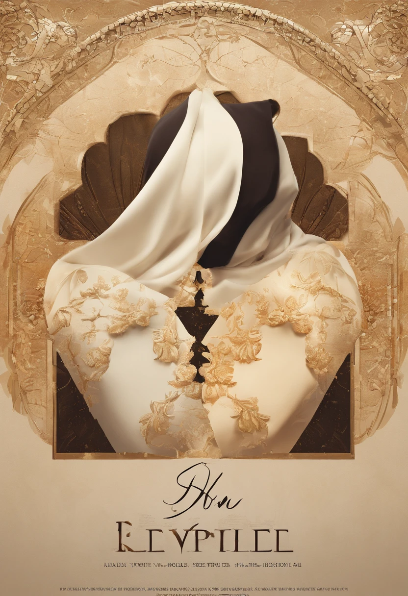 Design a heartfelt and emotionally charged movie poster that encapsulates the complexities of a love triangle. Show the protagonist torn between two malay women in hijab, each with their own unique qualities and personalities. Use color, composition, and expressions to convey the emotional turmoil and drama of this romantic entanglement. Explore visual symbolism that represents the choices and consequences of love. Create a poster that resonates with viewers, evoking a sense of empathy and anticipation for the emotional journey depicted in the film