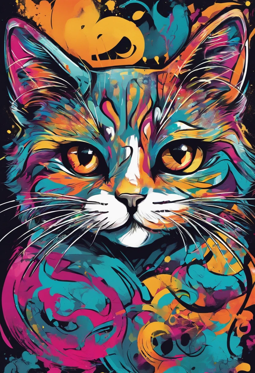 a cute little cat