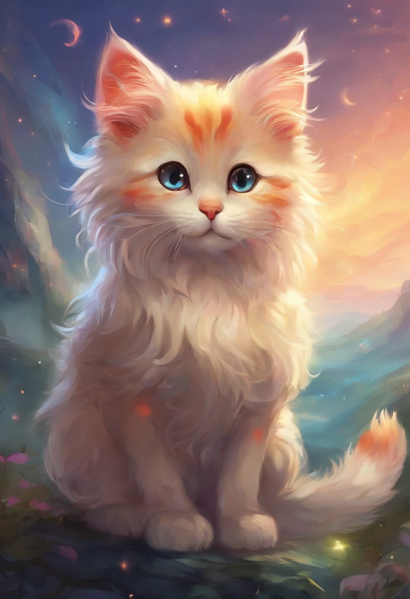 a cute little cat